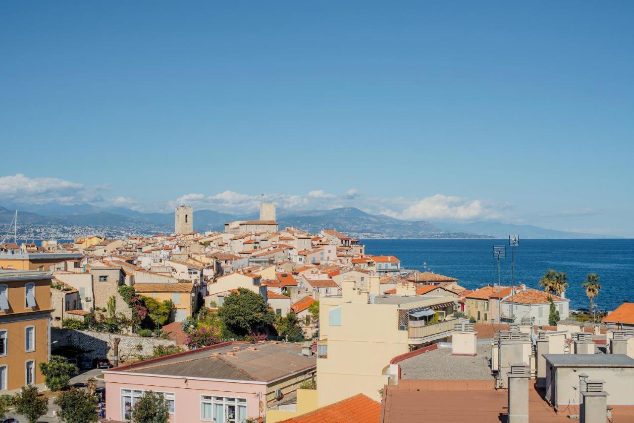 Appartement High Standing With Incredible Old Antibes And Sea Views Extérieur photo