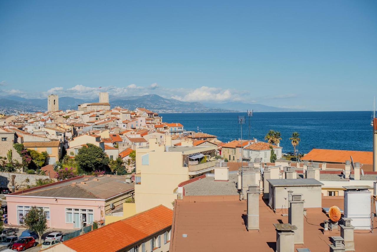 Appartement High Standing With Incredible Old Antibes And Sea Views Extérieur photo