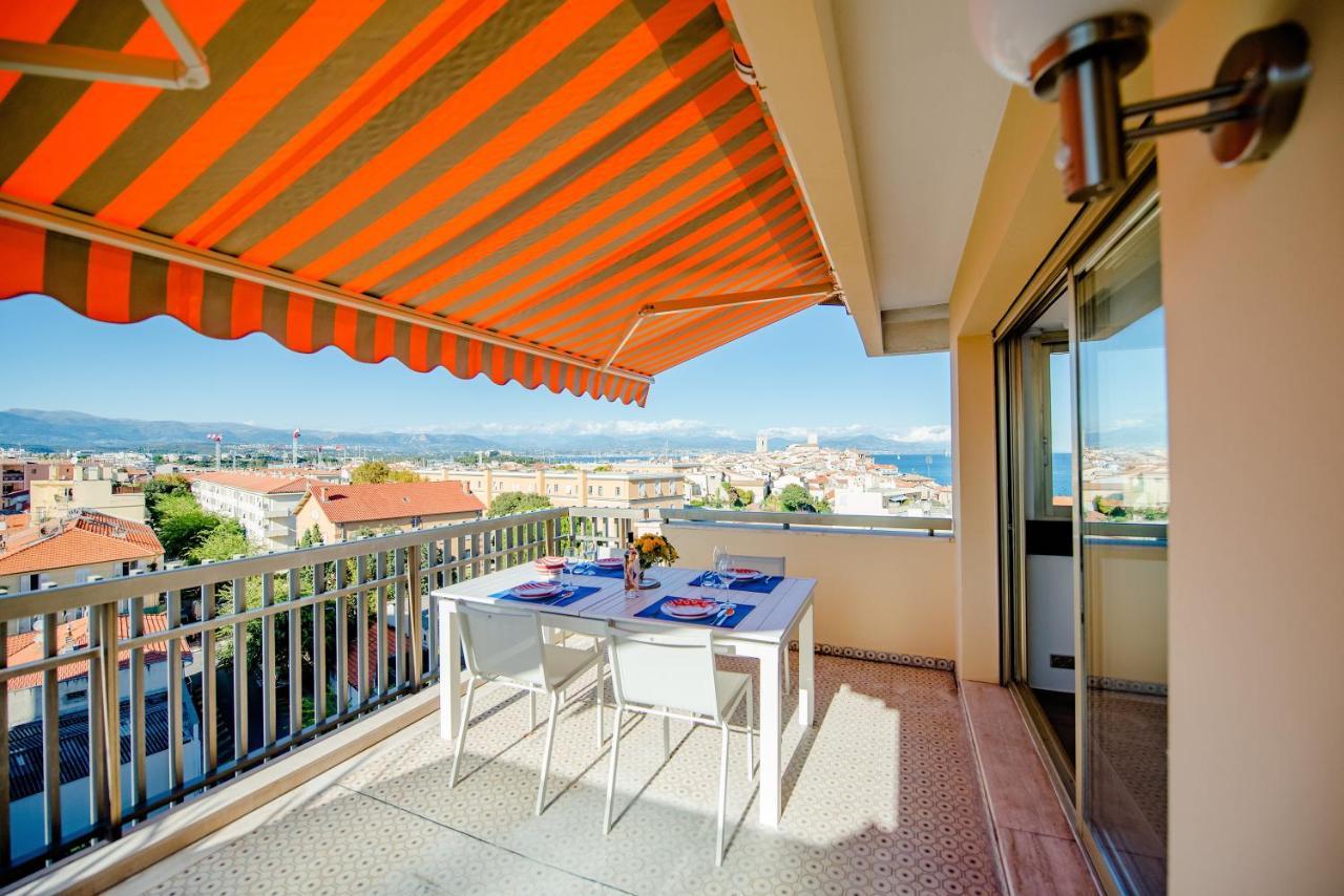 Appartement High Standing With Incredible Old Antibes And Sea Views Extérieur photo