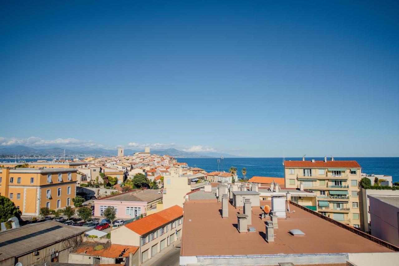 Appartement High Standing With Incredible Old Antibes And Sea Views Extérieur photo