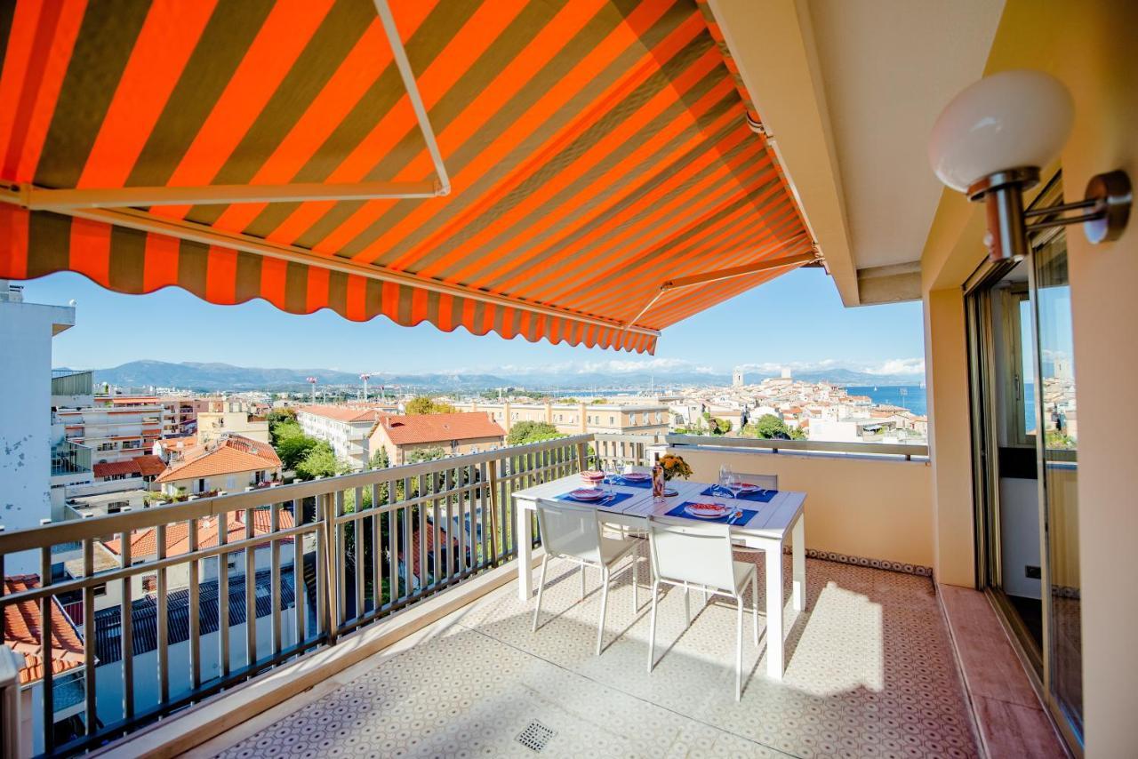 Appartement High Standing With Incredible Old Antibes And Sea Views Extérieur photo